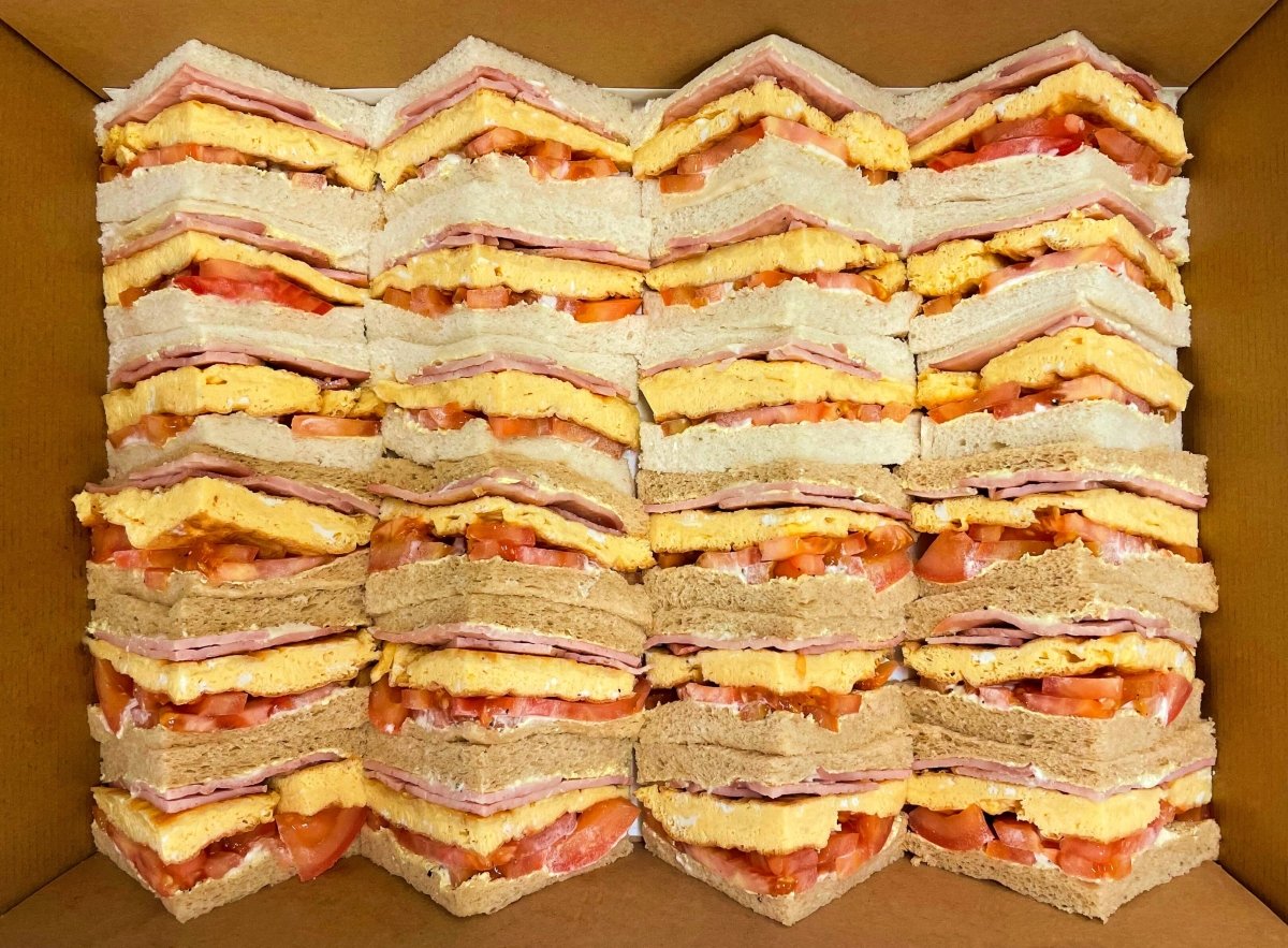 Breakfast Sandwich Platter - Cookies Palace