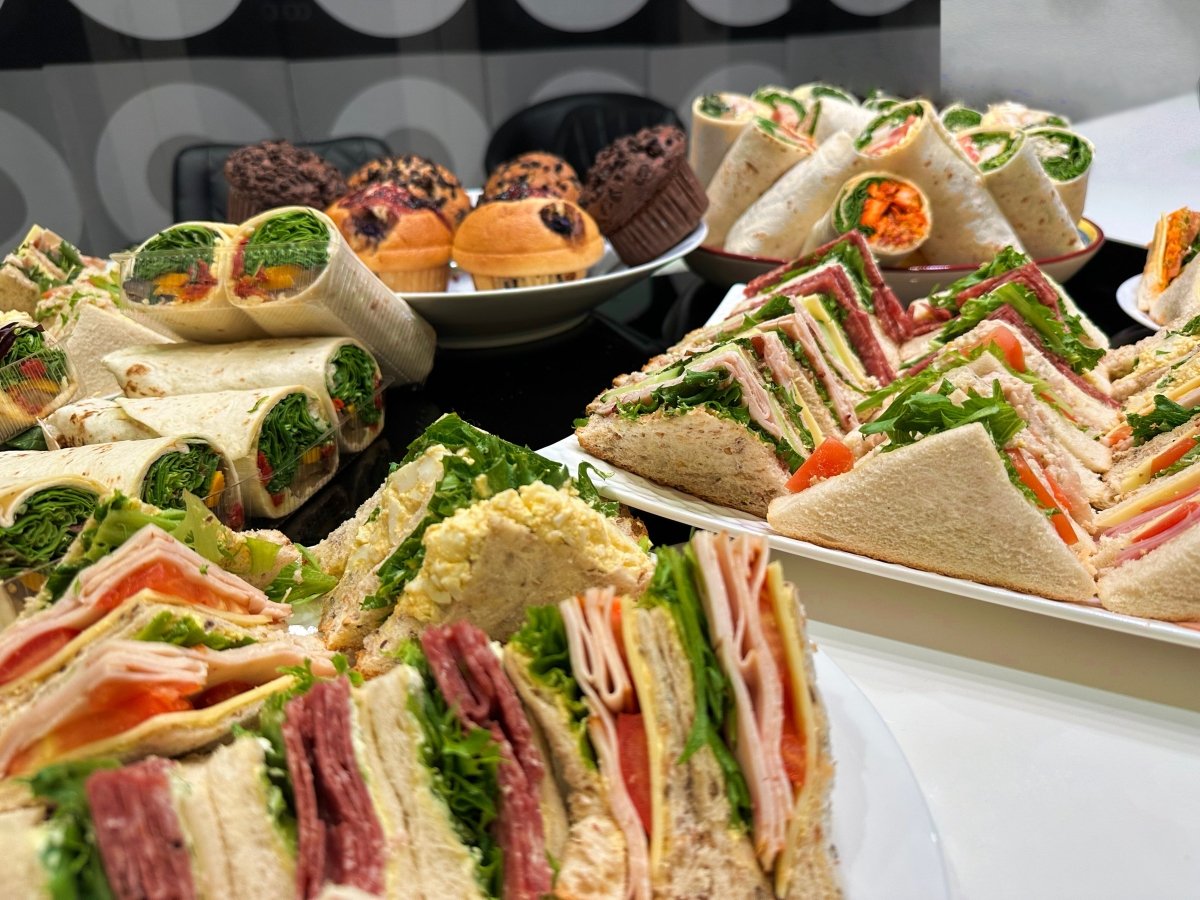 Fresh store sandwich platters