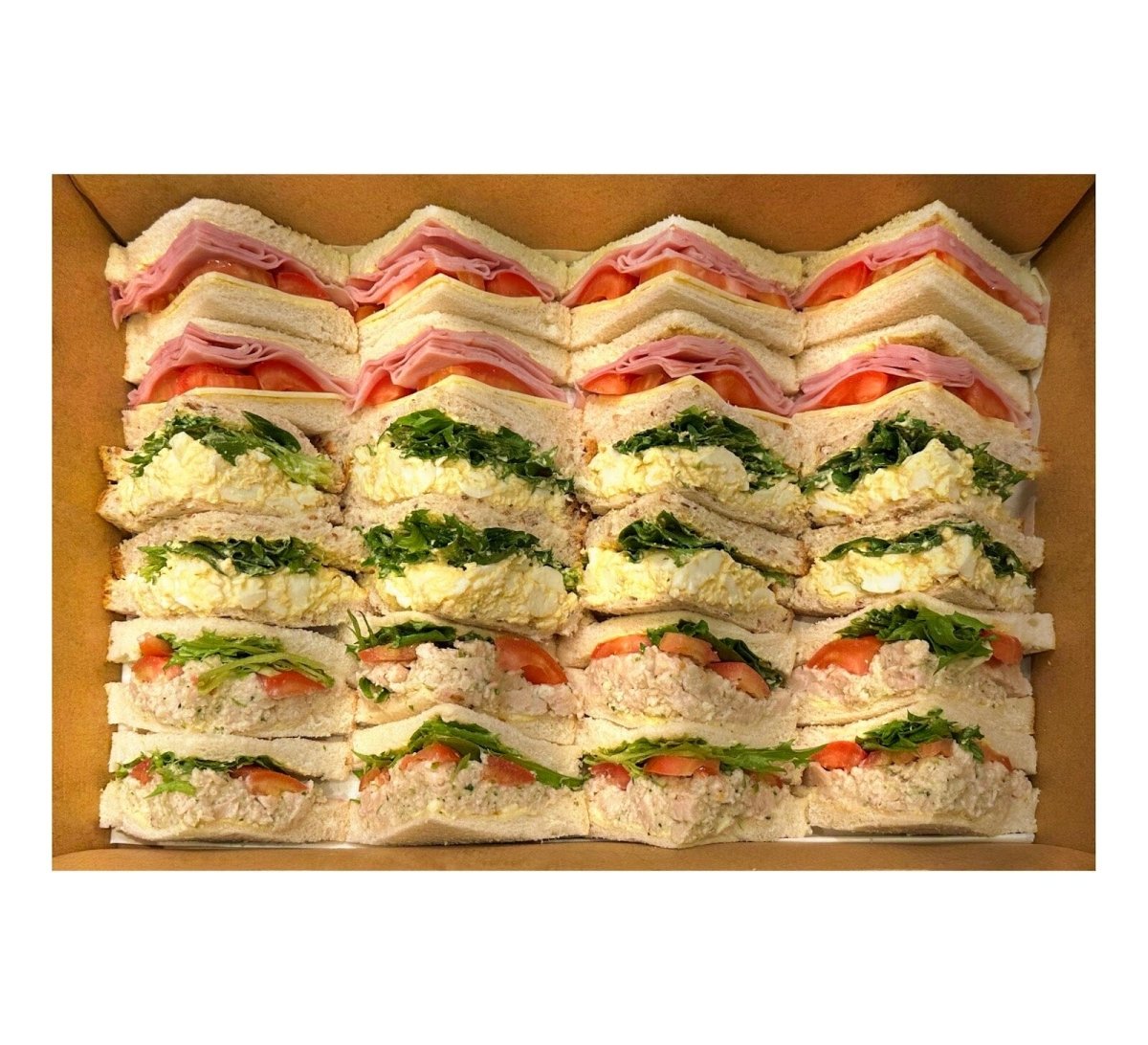 Four Point Sandwich Platters (serves 4 - 6) - Cookies Palace